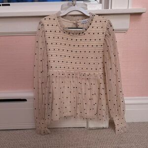 Girls brand new Mayoral lightweight shirt. In amazing condition!